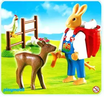 Playmobil 4457-A - Hase/Kraxe