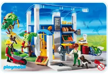 Playmobil 4461-A - Local stockage aliments pour animaux