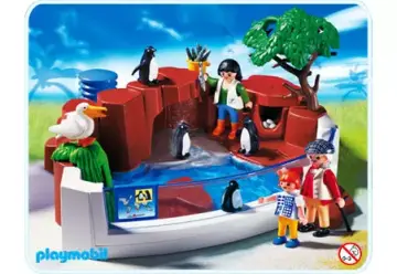 Playmobil 4462-A - Pinguinbecken mit Nisthöhle