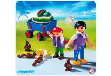 Playmobil 4467-A - Famille avec écureuils