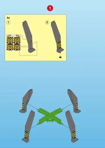 Bauanleitungen Playmobil 4470-A - Hafenkran (2)
