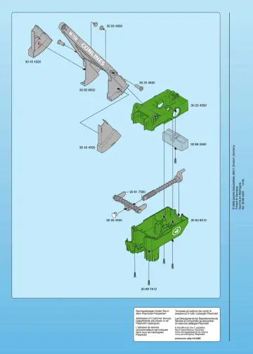 Notices de montage Playmobil 4470-A - Grue portuaire (12)