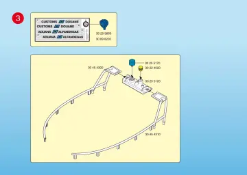 Notices de montage Playmobil 4471-A - Douaniers / bateau (4)