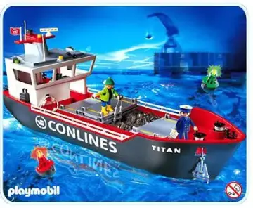 Playmobil 4472-A - Capitaine / ouvrier / cargo