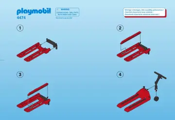 Notices de montage Playmobil 4474-A - Docker avec transpalette (1)