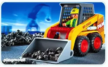 Playmobil 4477-A - Docker / tracteur "dumper"