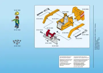 Notices de montage Playmobil 4477-A - Docker / tracteur "dumper" (2)