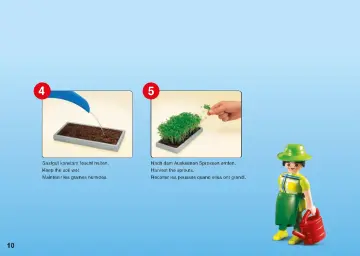 Notices de montage Playmobil 4481-A - Horticultrice / serre (10)