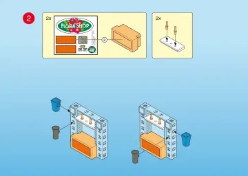 Bauanleitungen Playmobil 4484-A - Blumengeschäft (3)
