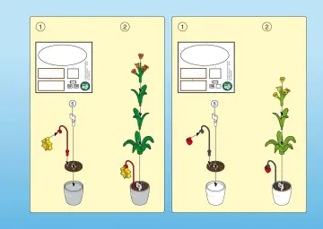 Bauanleitungen Playmobil 4484-A - Blumengeschäft (7)