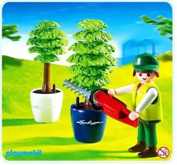 Playmobil 4485-A - Jardinier / taille-haie