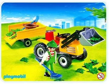 Playmobil 4486-A - Gartentraktor/Anhänger