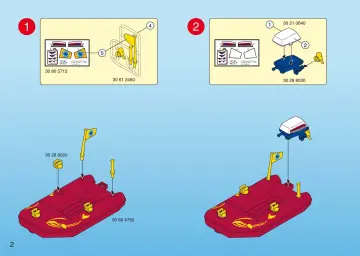 Bauanleitungen Playmobil 4489-A - Forscher-Boot mit Pottwal (2)