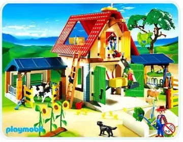 Playmobil 4493 famille de chat et enfant