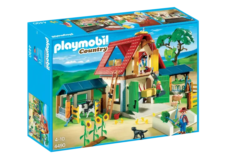 Playmobil 4490-A - Großer Bauernhof - BOX