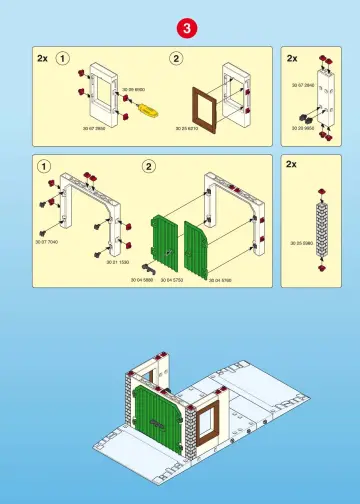 Notices de montage Playmobil 4490-A - Ferme (3)