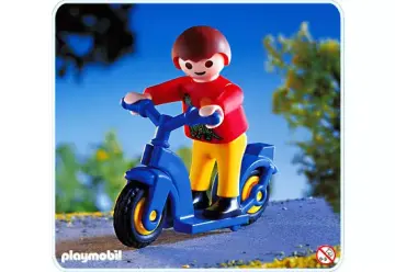 Playmobil 4538-A - Junge mit Roller