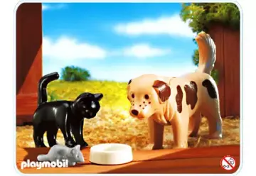 Playmobil 4563-A - Hund / Katze / Maus