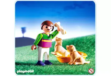 Playmobil 4598-A - Enfant/chiots