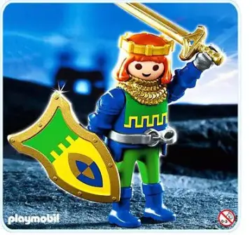 Playmobil 4643-A - Prince / bouclier / épée