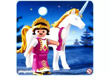 Playmobil 4645-A - Licorne / princesse