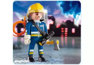 Playmobil 4675-A - Pompier avec hache