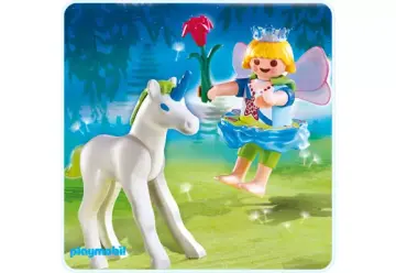 Playmobil 4692-A - Elfenprinzessin mit Einhornbaby