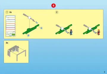 Bauanleitungen Playmobil 4700-A - Fußballstadion (6)