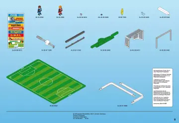 Bauanleitungen Playmobil 4700-A - Fußballstadion (8)