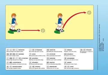 Bauanleitungen Playmobil 4702-A - 2 Fußballspieler (2)