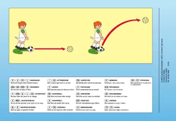 Notices de montage Playmobil 4703-A - Football féminin (2)