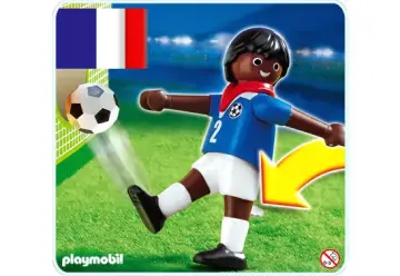 Playmobil 4711-A - Fußballspieler Frankreich (farbig)