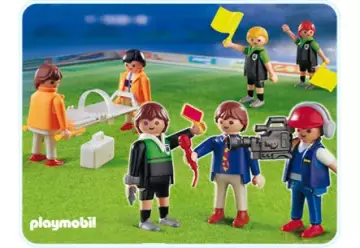 Playmobil 4717-A - Arbitres, journalistes et médecins