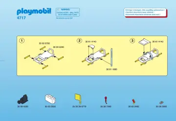 Bauanleitungen Playmobil 4717-A - Fußballspiel-Ergänzungsset (1)