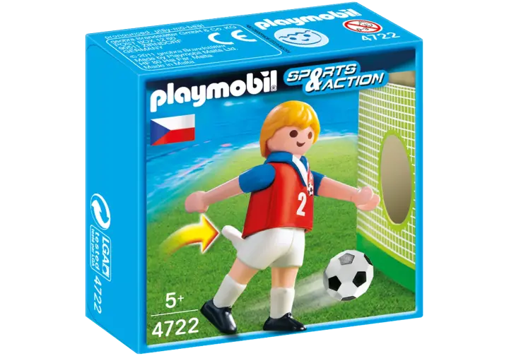 Playmobil 4722-A - Joueur tchèque - BOX