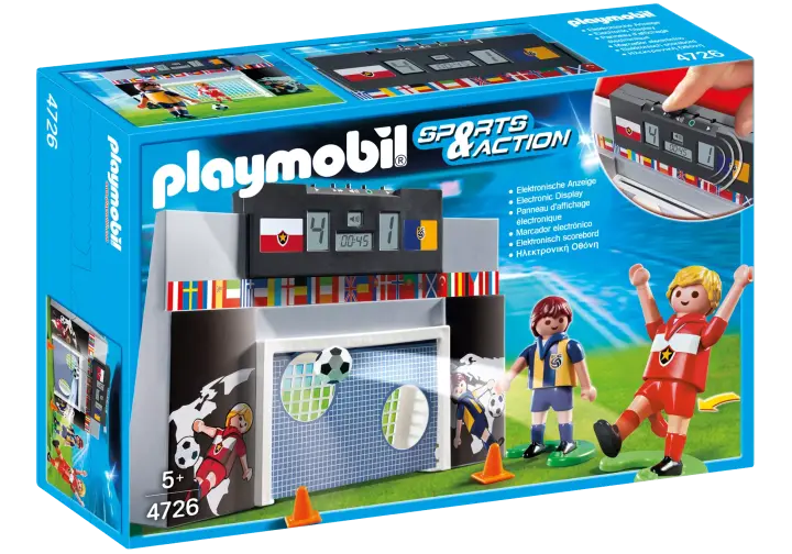 Playmobil 4726-A - Torwand mit Multifunktions-Anzeige - BOX