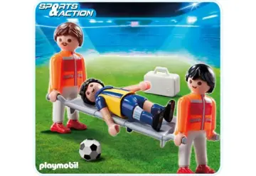 Playmobil 4727-A - Sanitäter mit Verletztem