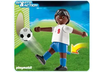 Playmobil 4736-A - Fußballspieler England dunkelhäutig