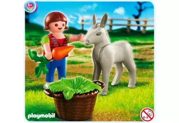 Playmobil 4740-A - Kind mit Eselfohlen