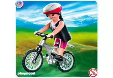 Playmobil 4743-A - Femme et VTT