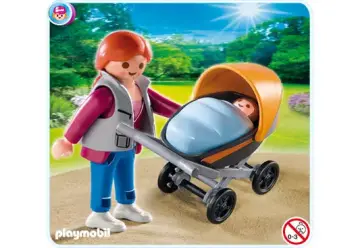 Playmobil 4756-A - Mama mit Kinderwagen