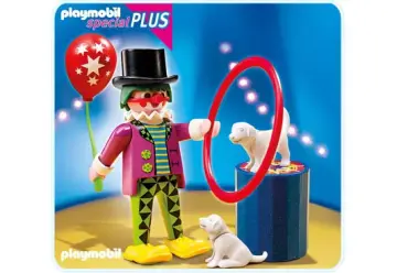 Playmobil 4760-A - Clown mit Hundedressur