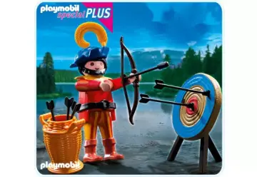 Playmobil 4762-A - Bogenschütze mit Zielscheibe