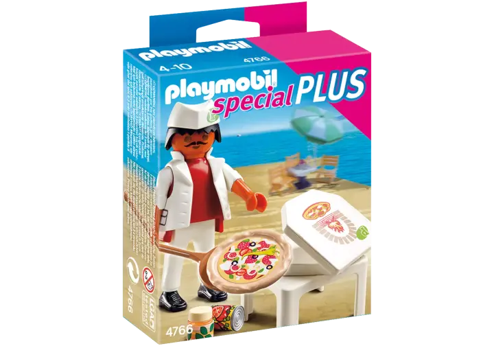 Playmobil 4766-A - Pizzabäcker - BOX