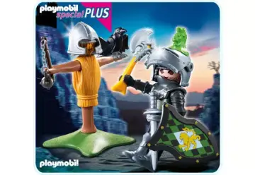 Playmobil 4768-A - Löwenritter beim Turniertraining