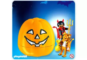 Playmobil 4770-A - HalloweenSet - Tigerchen und Teufelchen