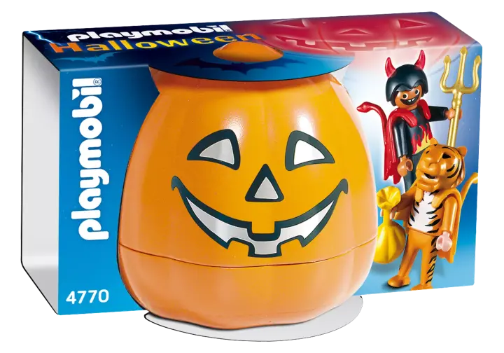 Playmobil 4770-A - HalloweenSet - Tigerchen und Teufelchen - BOX