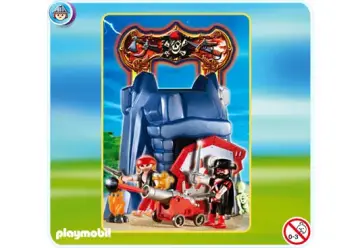 Playmobil 4776-A - Mitnehm-Piratenfelsen