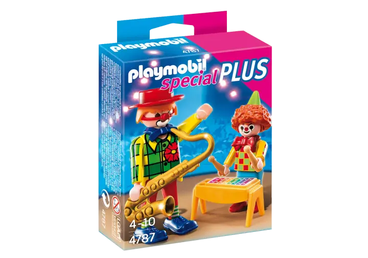 Playmobil 4787 - Musik-Clowns - BOX