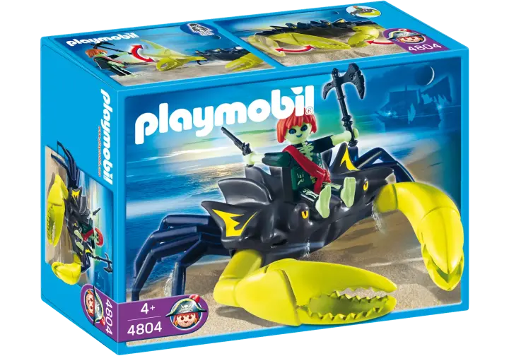 Playmobil 4804-A - Pirate fantôme et crabe géant - BOX